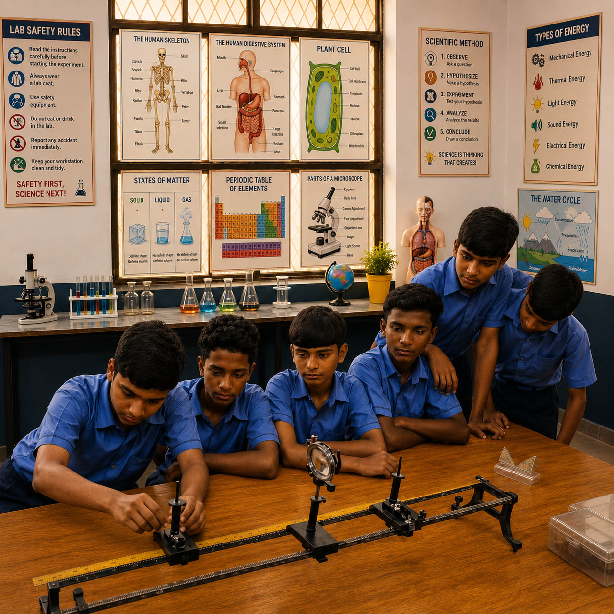 science lab